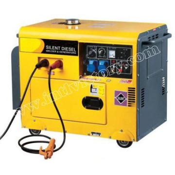 5kVA Silent Diesel Welding Generator with CE/Soncap/Ciq Certifications